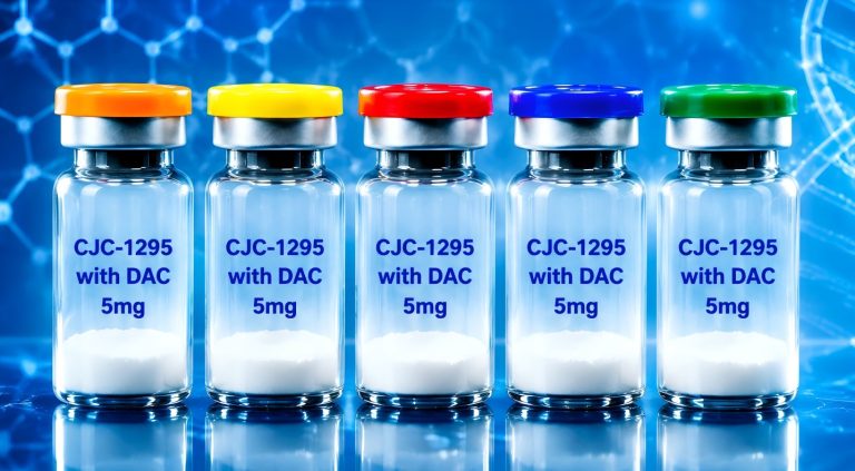 CJC-1295 with DAC long-acting ghrh analogue conjugate in laboratory research packaging