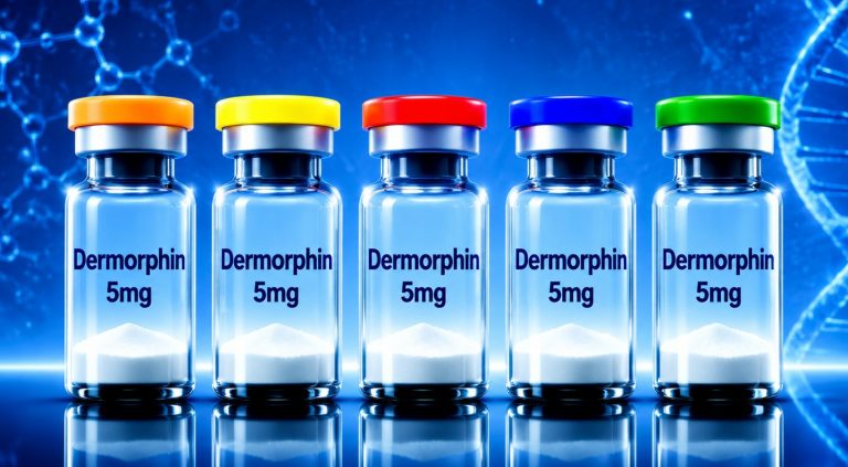 Dermorphin d-amino-acid opioid research heptapeptide in laboratory research packaging