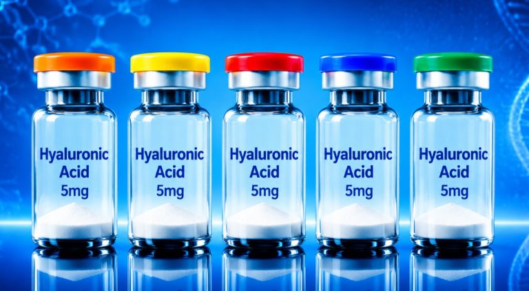 Hyaluronic Acid hyaluronan polymer research material in laboratory research packaging