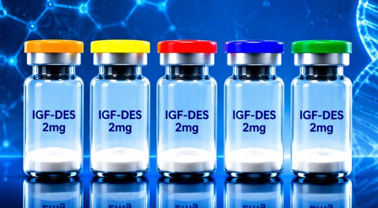IGF-DES des(1-3) igf-1 protein analogue in laboratory research packaging