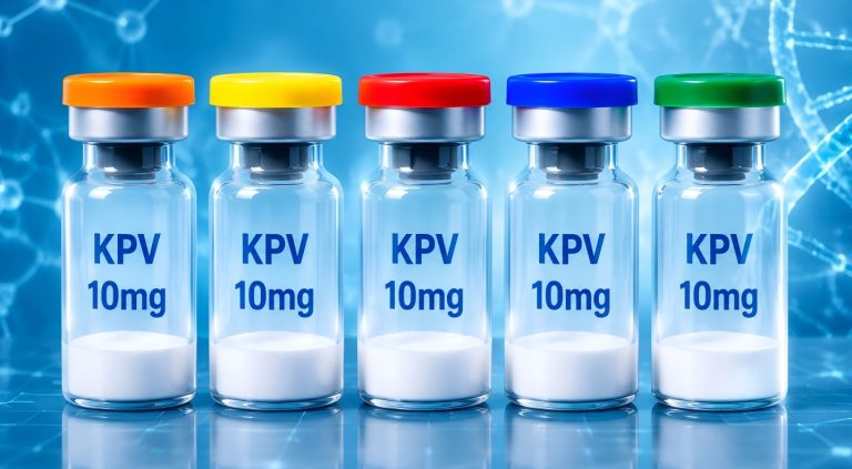 KPV alpha-msh-derived tripeptide in laboratory research packaging