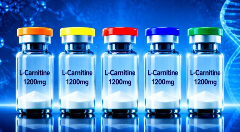 L-Carnitine quaternary ammonium metabolite research material in laboratory research packaging