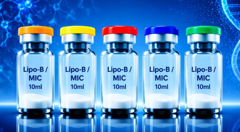 Lipo-B / MIC multi-ingredient research formulation in laboratory research packaging
