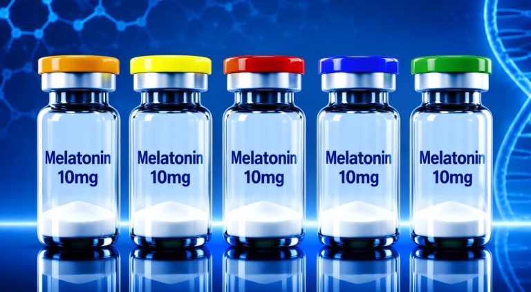 Melatonin small-molecule indole research standard in laboratory research packaging
