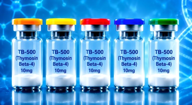 TB-500 (Thymosin Beta-4) thymosin beta-4 research peptide in laboratory research packaging