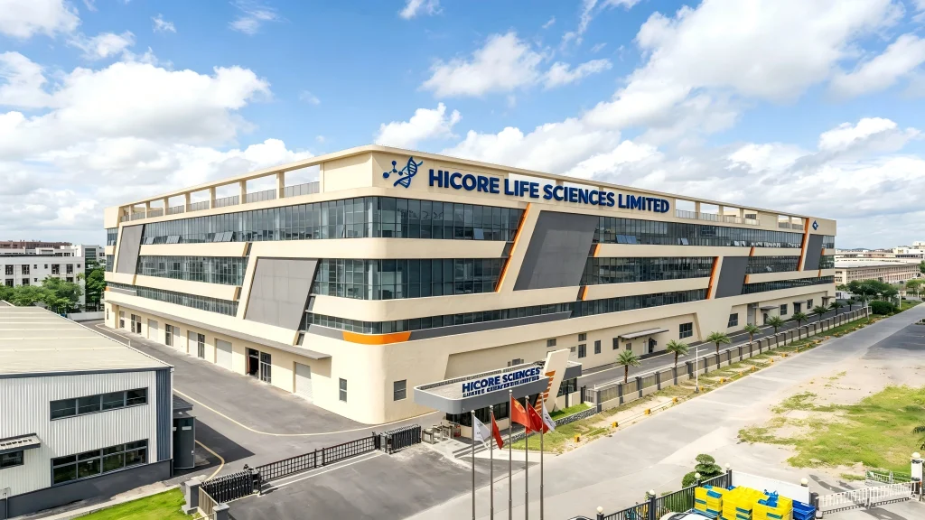 HICORE Life Sciences peptide manufacturing facility and production site
