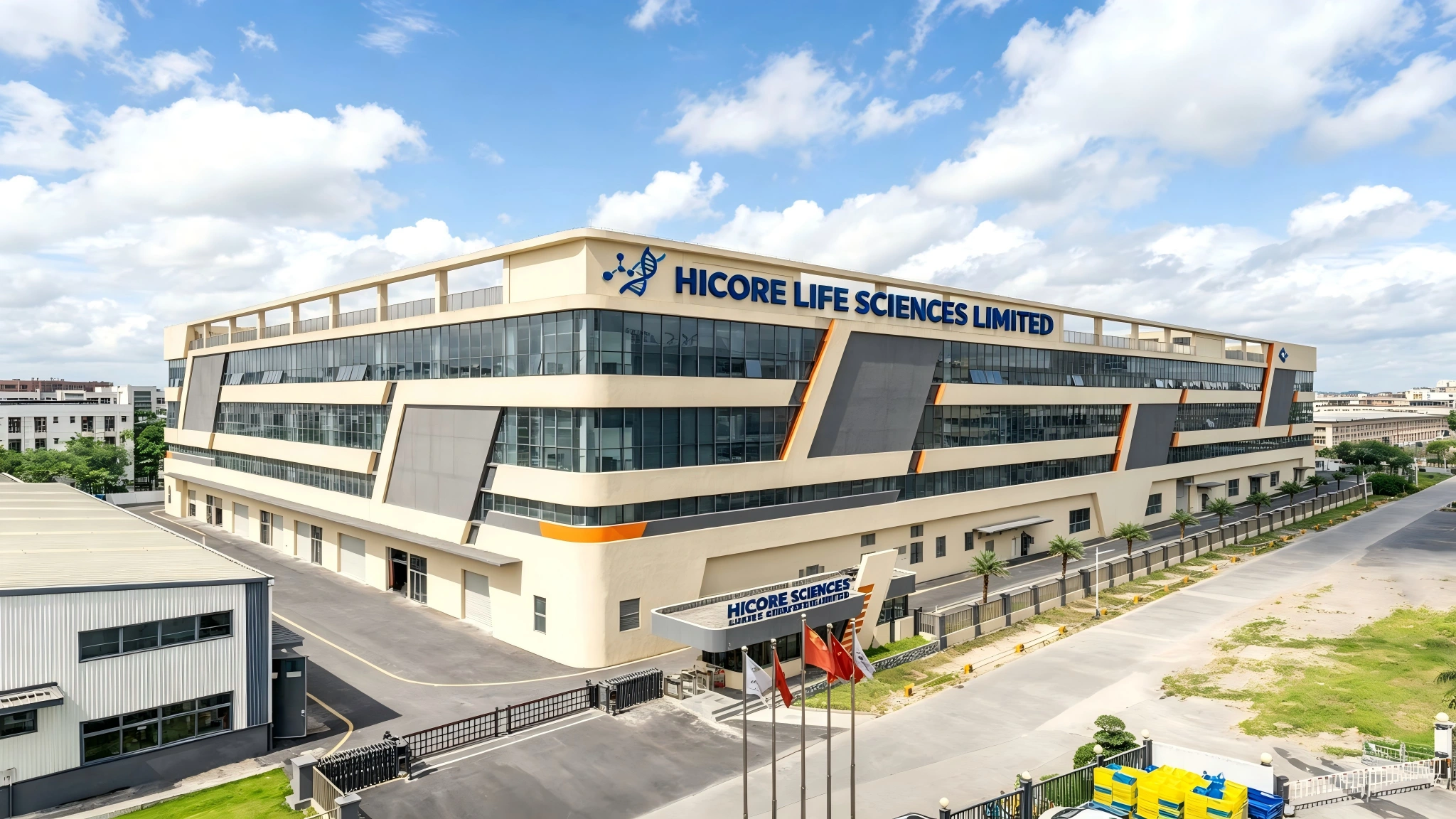HICORE Life Sciences peptide manufacturing facility and production site